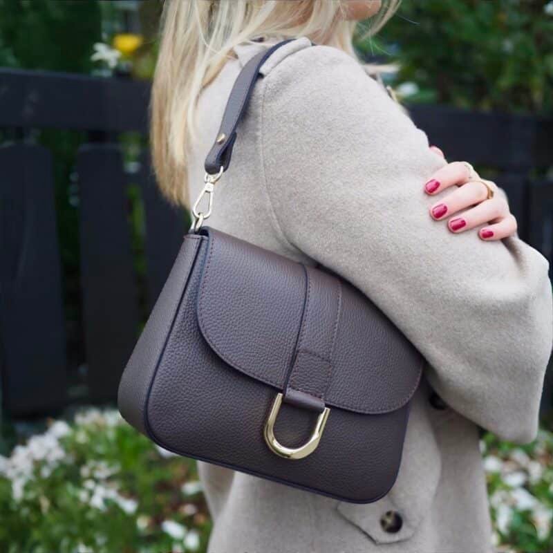 7D charlotte skinnveske mørkebrun _2
