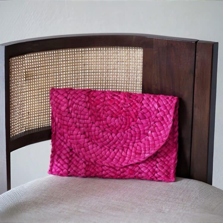 7D stråclutch_6 rosa