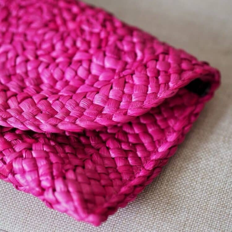 7D stråclutch_7 rosa