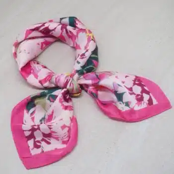 Satengskjerf, fuksia
