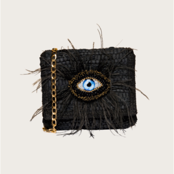 SORENA Feather Kilim Black