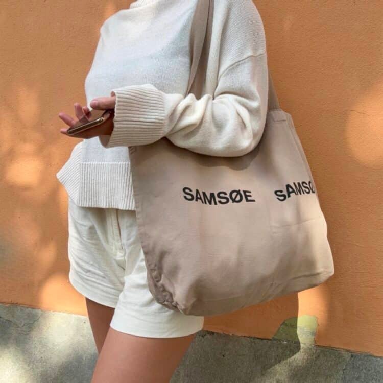 0113 Samsøe Frinka shopper beige_1