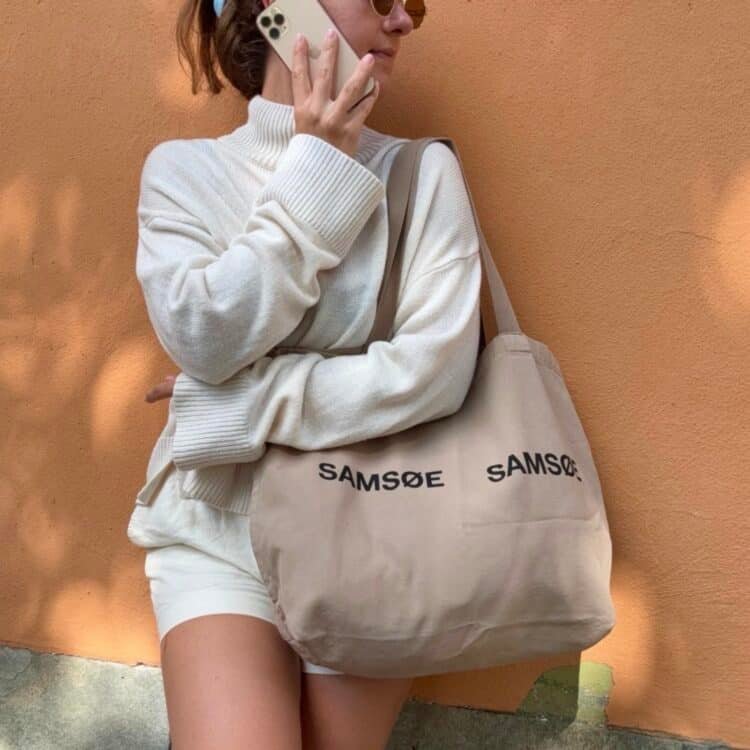 0113 Samsøe Frinka shopper beige_2