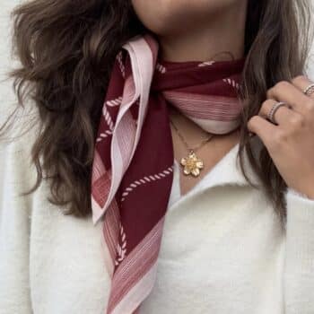 Lunt skjerf bordeaux
