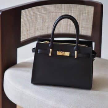 Helene Klassisk Mini Tote, sort