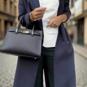 Helene Klassisk Mini Tote, sort