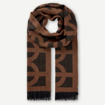 Samsøe Samsøe Sakatie Scarf - Black Tortoise