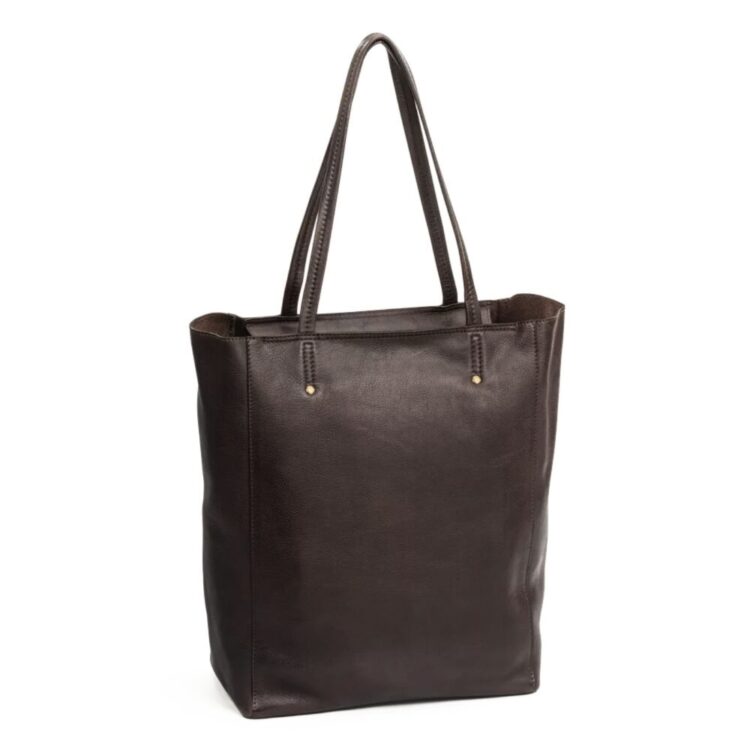 3040046 House of Nordic, casual shopper, mørkebrun_7