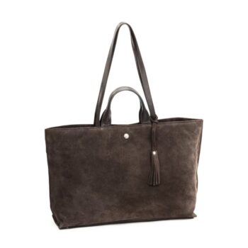 House of Nordic - Chic Boho Tote, semsket mørkebrun