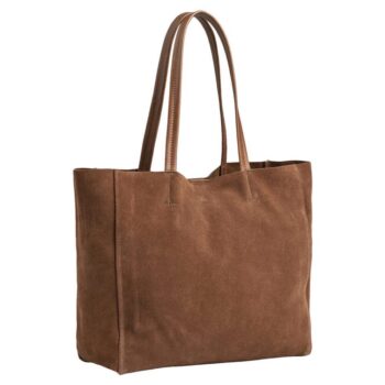 Markberg Zarah shopper, Suede Chestnut