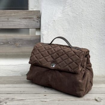 Tosca Blu - Alicya Big bag semsket brun
