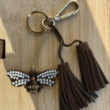 Tosca Blu - Janet keyring Dark Brown