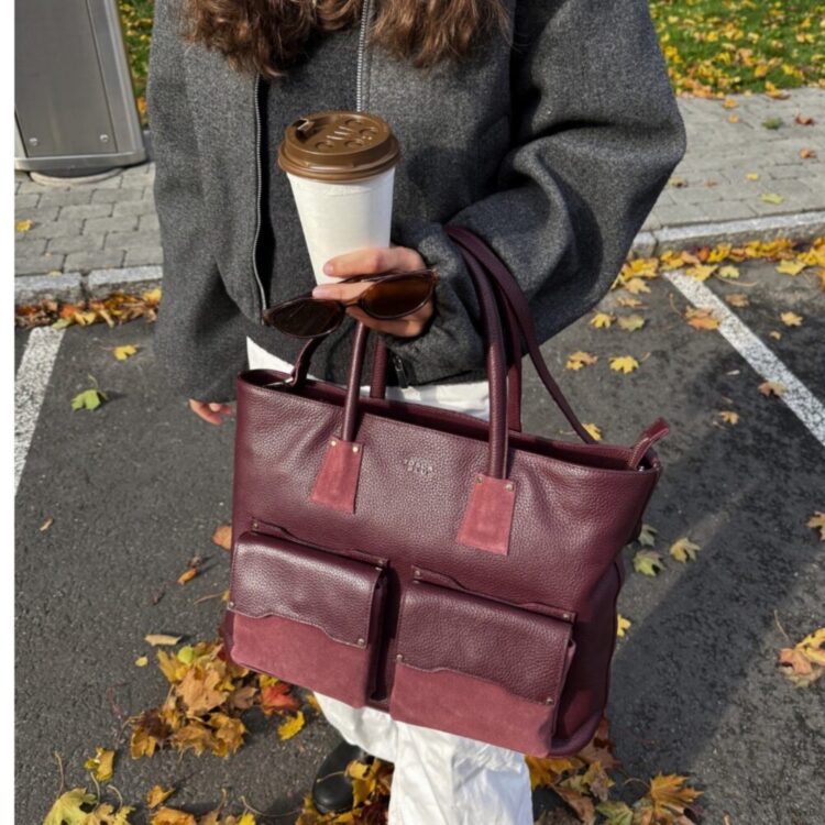 TF2511B10 Tosca Blue Julia jobbveske, shopping bag, bordeaux_5