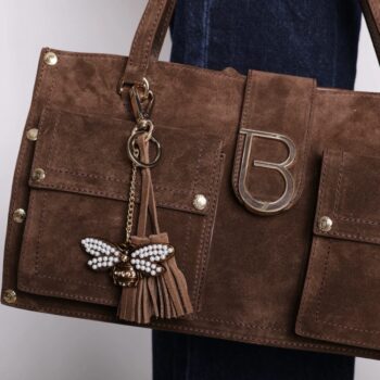 Tosca Blu - Janet keyring Dark Brown