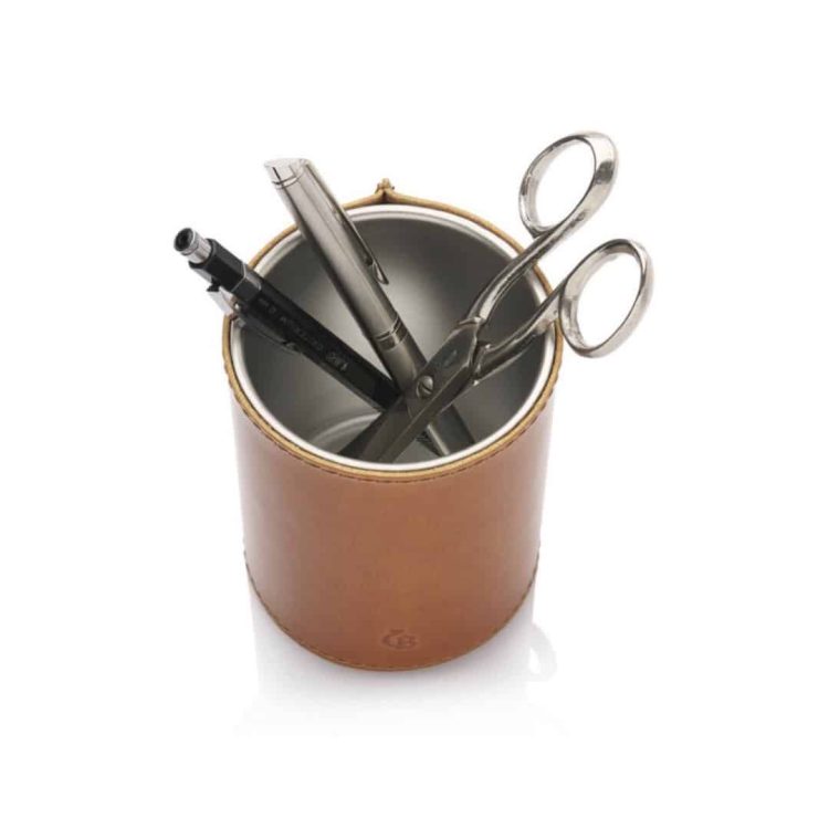 59 0003 Castelijn & Beerens Pen Holder cognac