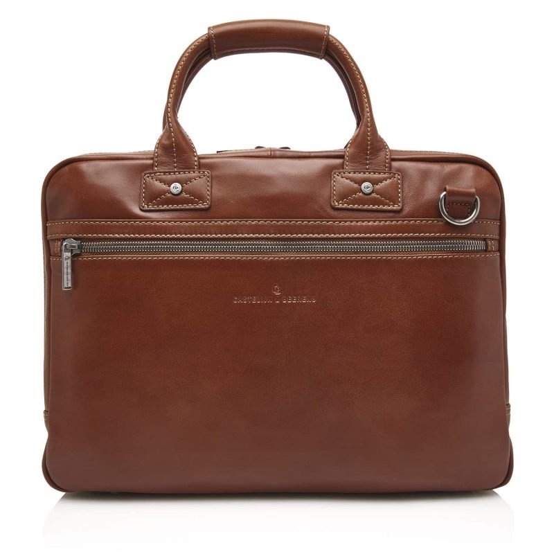 60 9472 Castelijn Beerens Firenze PC-veske 15,6″ Lys Brun Forisde