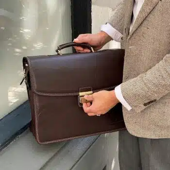 68 9599 Castelijn _ Beerens Laptop Briefcase 15,6 Mocca
