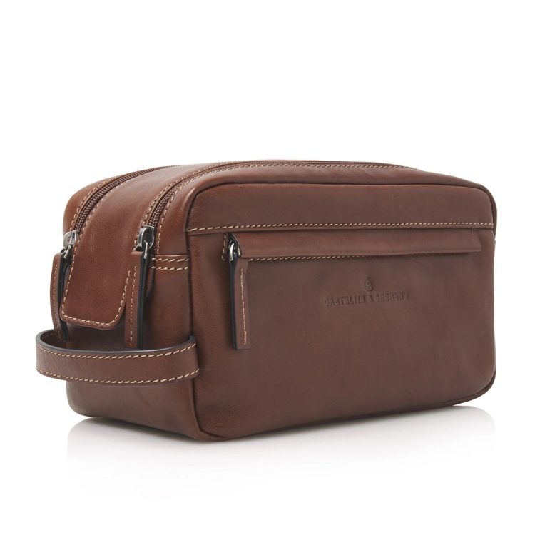 68 9957 Castelijn & Beerens Verona Washbag cognac