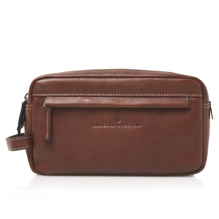 68 9957 Castelijn & Beerens Verona Washbag cognac