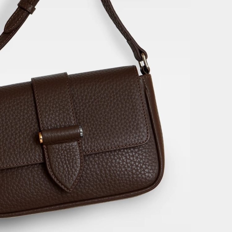 758 - April Small Crossbody Bag - Mocha