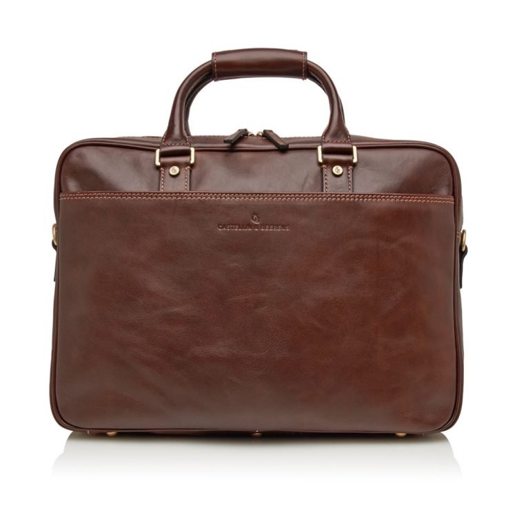 Castelijn & Beerens Laptop Bag 15,6 RFID 68 9472 mocca
