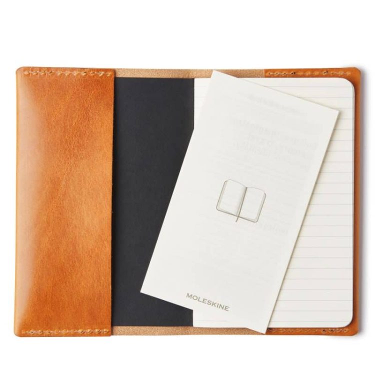 Castelijn Berens Notebook Moleskin liten cognac innside