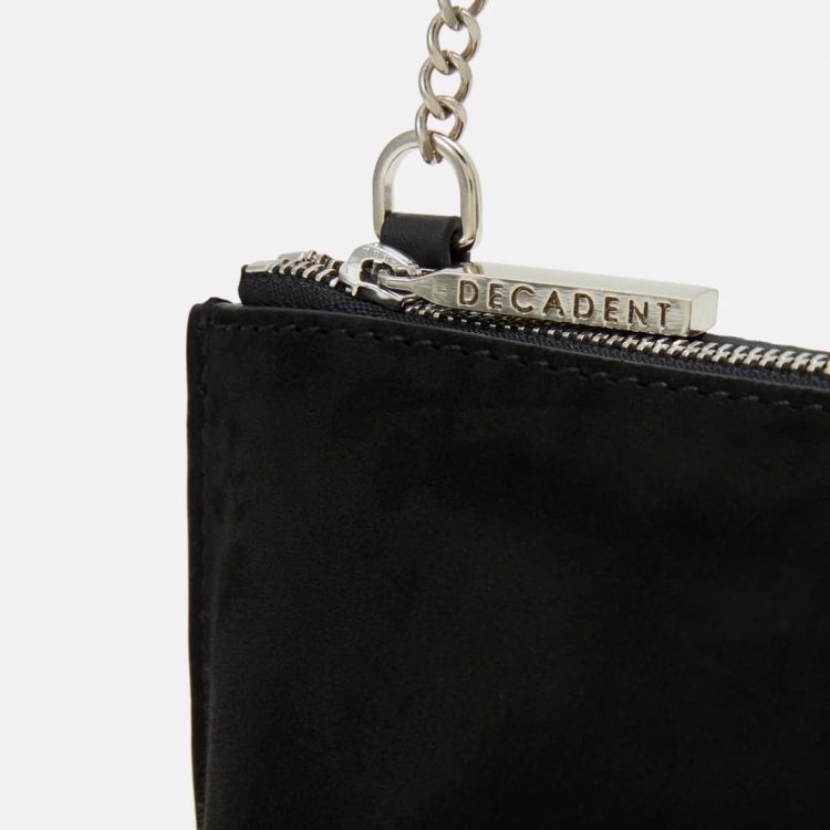 Decadent 810 - Palma Small Chain Bag - Suede Black_1