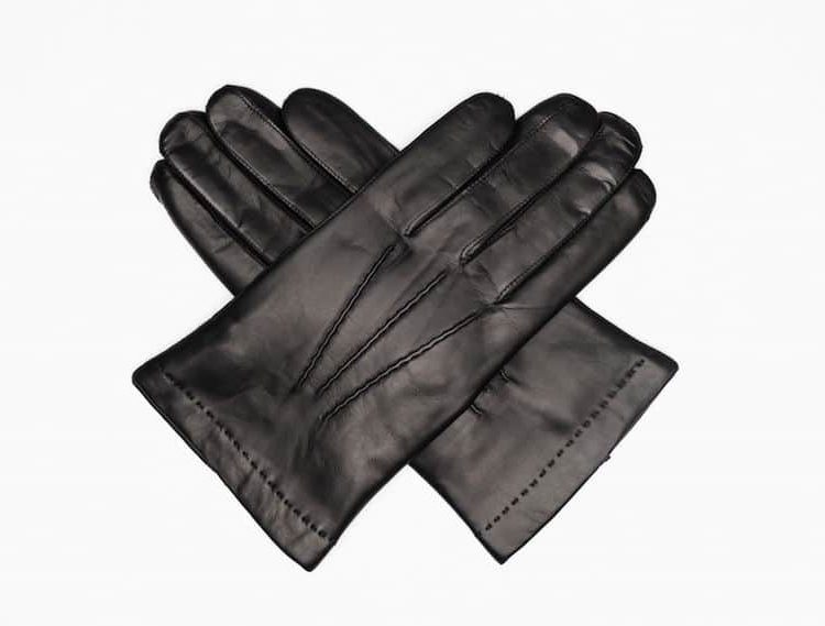242-3 Herrehansker helpique cashmere Sort