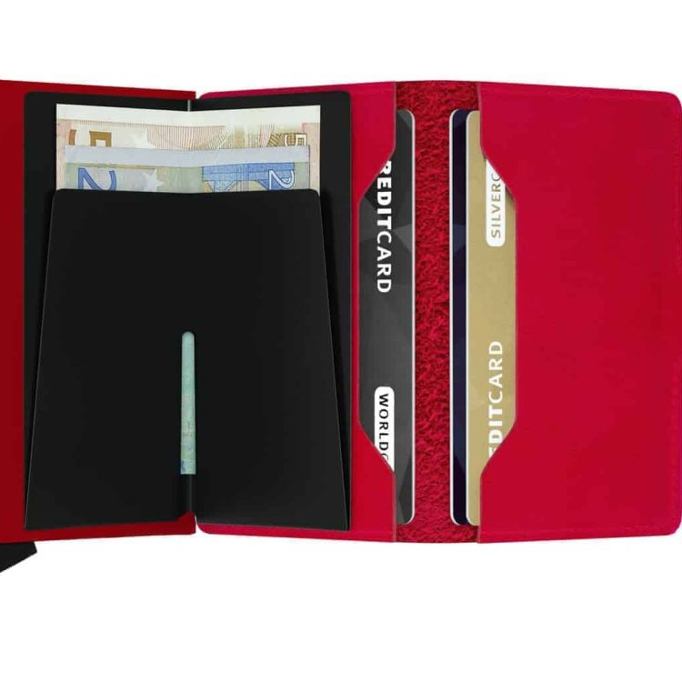 Secrid Miniwallet - red - open