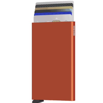 Secrid Cardprotector Orange Forside 2
