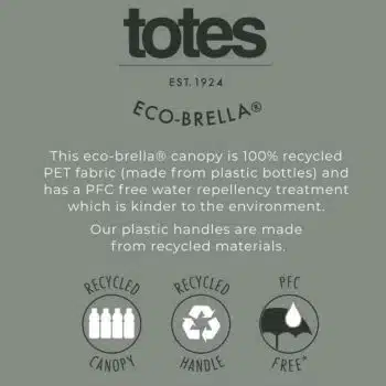 Totes Eco Supermini Flowers